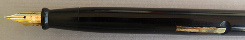 No name desk pen with onyx color/pattern taper